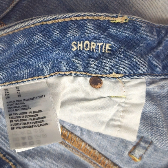 American Eagle Shortie Shorts Size 14 - Picture 2 of 5